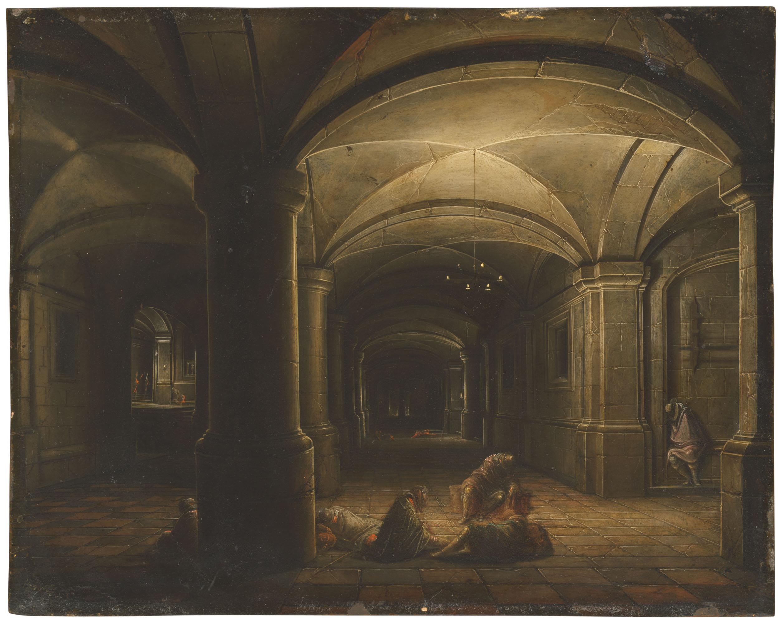 Hendrik Van Steenwijck Ii - The Liberation of Saint Peter