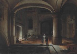 Hendrik Van Steenwijck II - The Liberation of Saint Peter