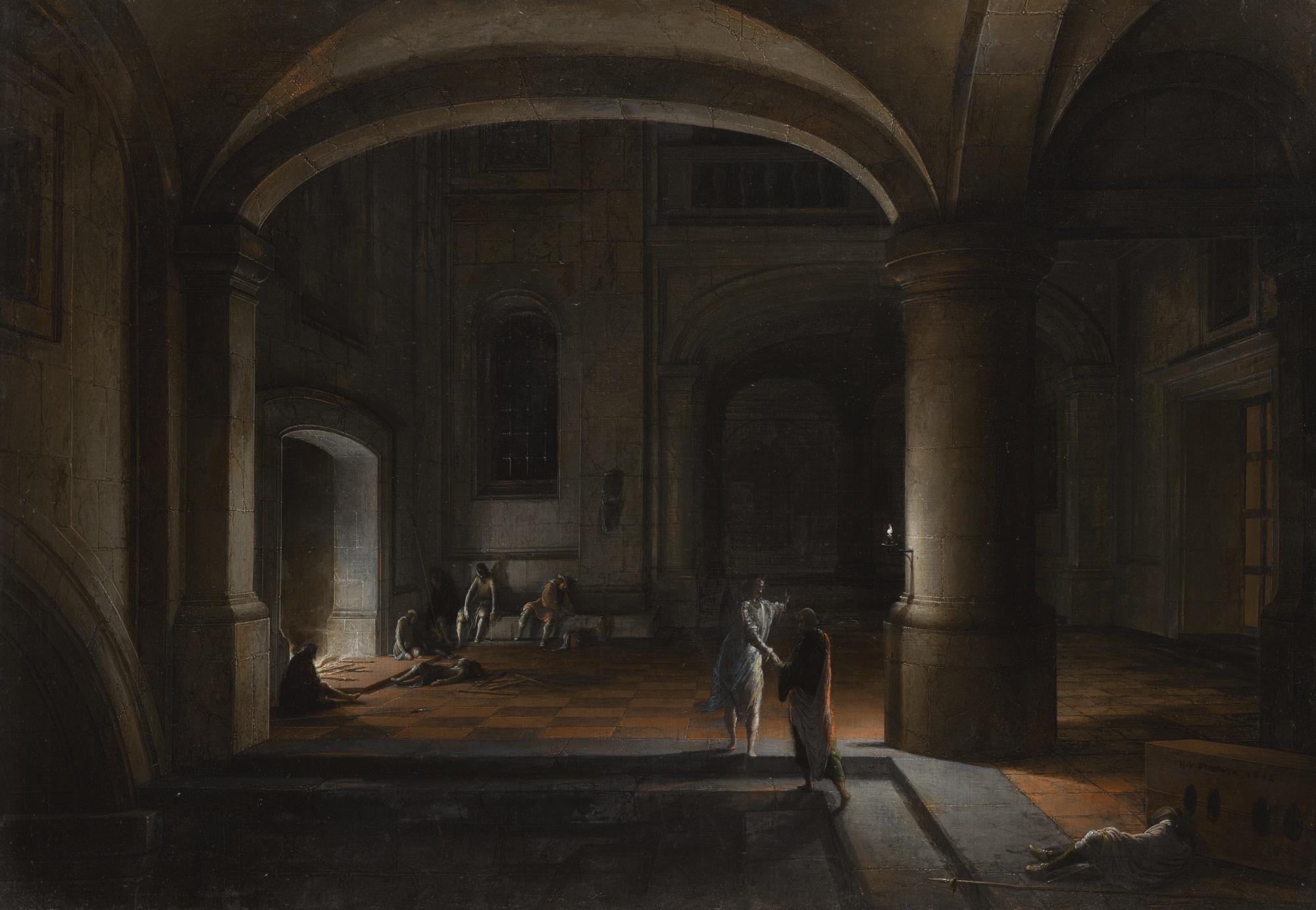 Hendrik van Steenwijck the Younger - The Liberation Of Saint Peter