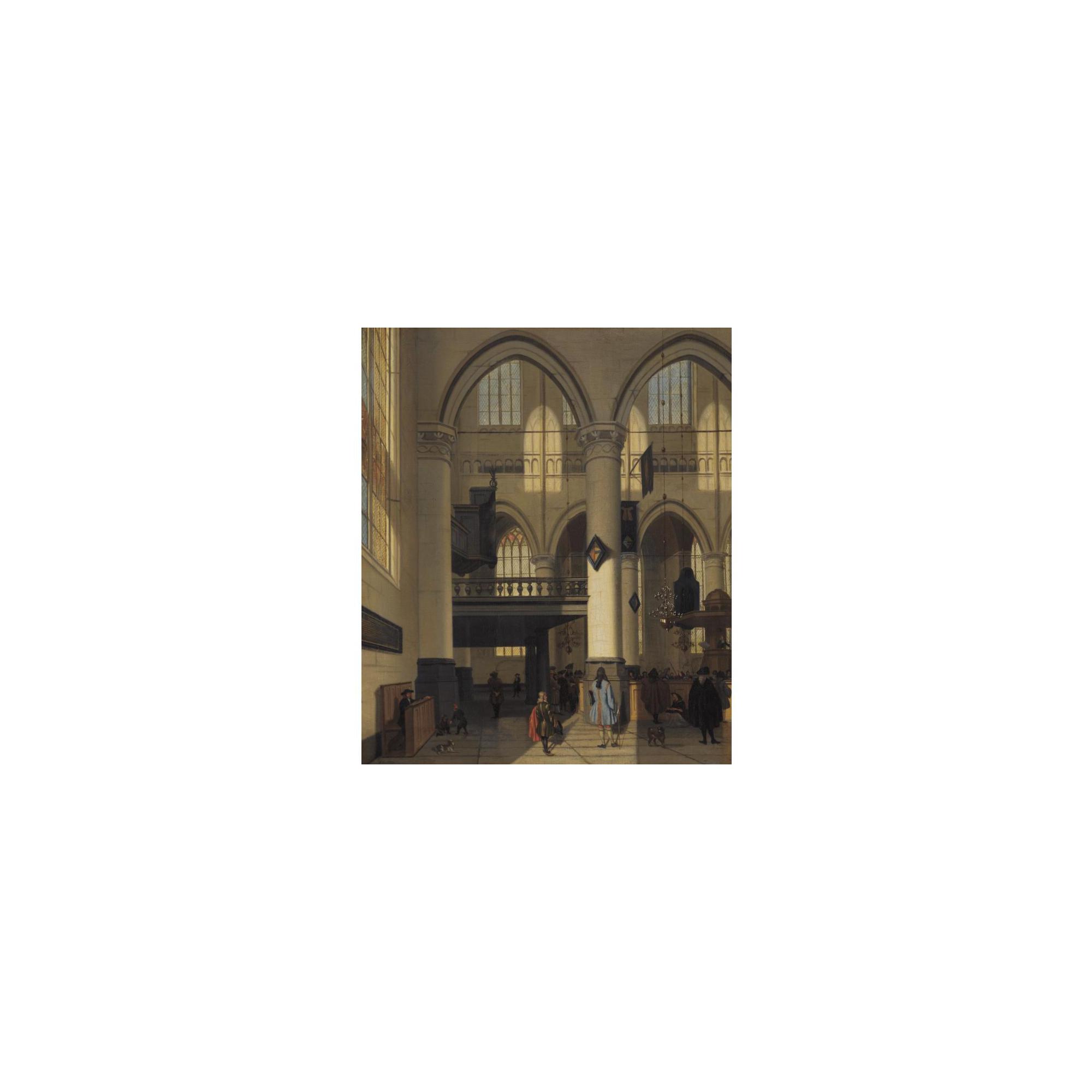 Hendrik van Streek - Interior Of The Oude Kerk, Amsterdam
