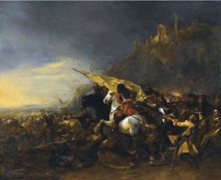 Hendrik Verschuring - Une Charge de Cavalerie