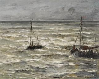 Hendrik Willem Mesdag - Dutch at Sea