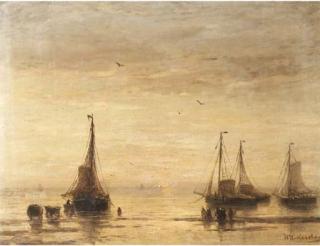 Hendrik Willem Mesdag - Soleil couchant