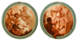 Hendrik Willem Schweickhardt - An Allegory of the Arts; An Allegory of Learning