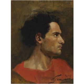 Hendryk Siemiradzki - Polishman  In Profile