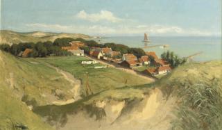 Henk Dekker - An extensive view of Vlieland