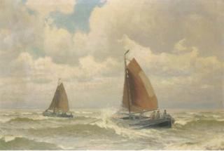 Henk Dekker - At sea