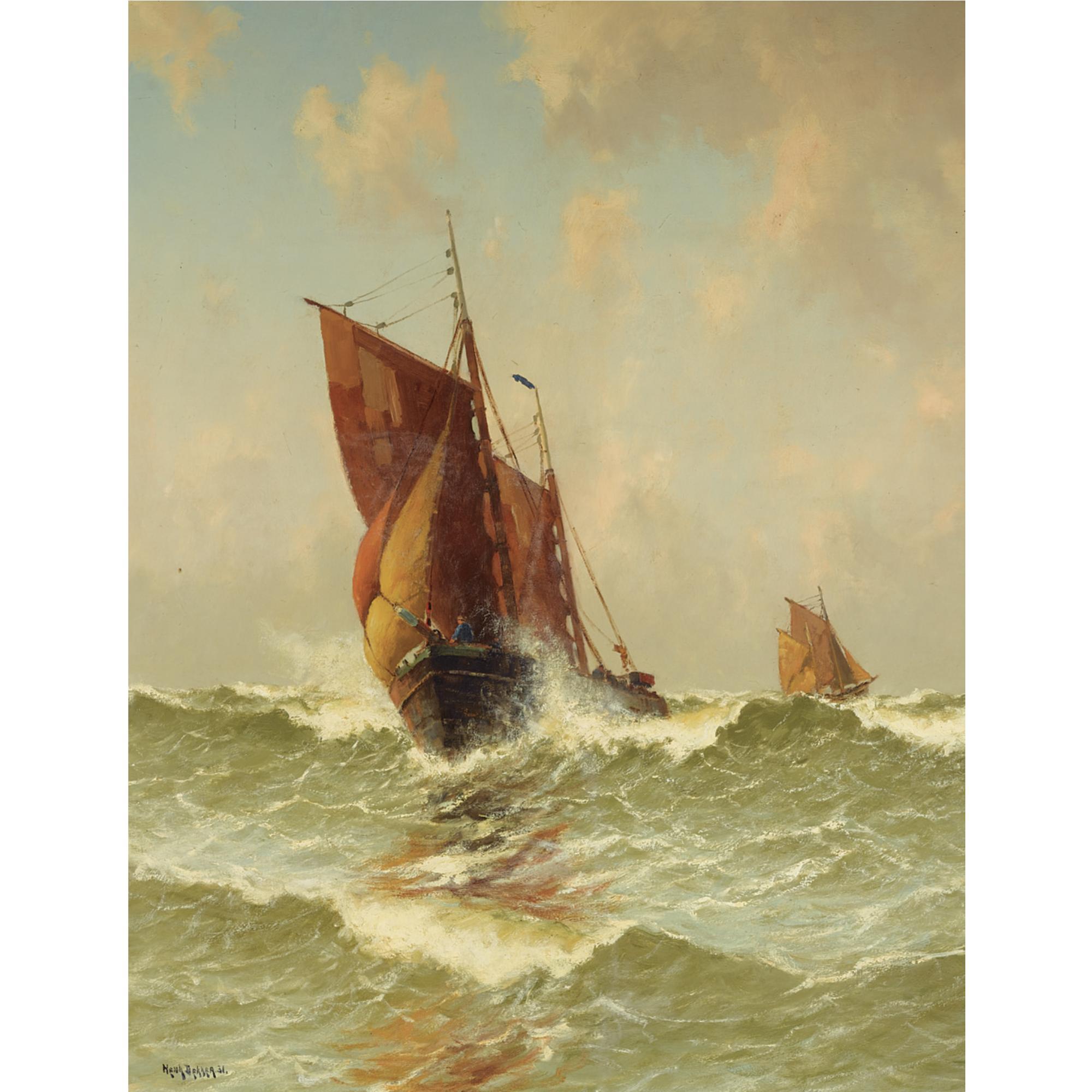 Henk Dekker - On Open Sea