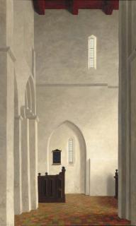 Henk Helmantel - A church interior