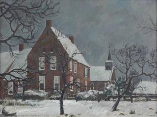 Henk Helmantel - The former rectory of the church of Westeremden