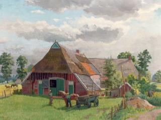 Henk Melgers - A farmyard