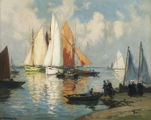 Henri-Alphonse Barnoin - A Brittany Harbour