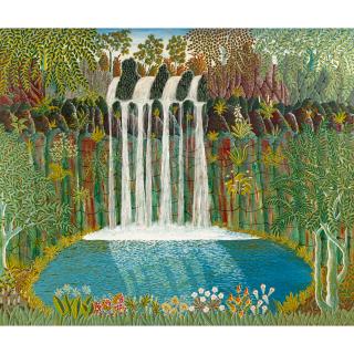Henri Bastin - Australian Waterfall