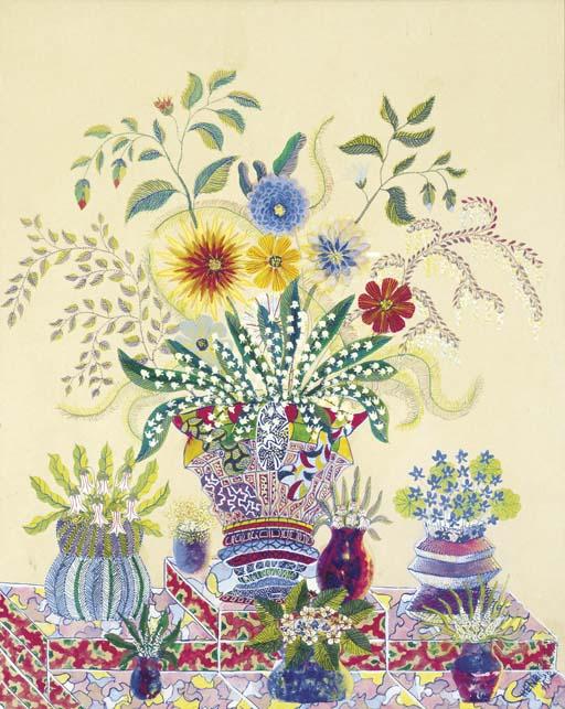 Henri Bastin - Flower Study