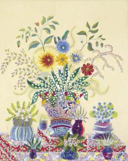 Henri Bastin - Flower Study