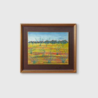 Henri Bastin - Ghost Gums, 1968