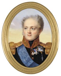 Henri Benner - Portrait Of Alexander I, Emperor Of Russia (1777-1825), Circa 1821