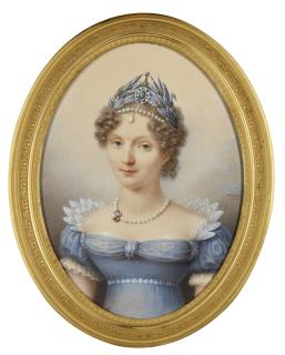 Henri Benner - Portrait Of Elisaveta Alexeïvna, Empress Of Russia (1779-1826)