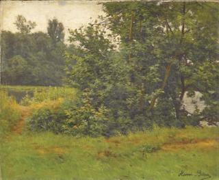 Henri Biva - Bord de rivière