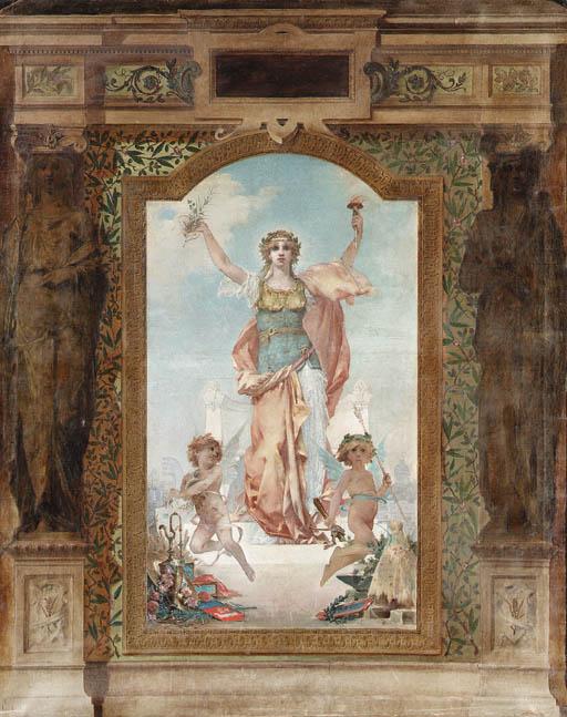 Henri-Camille Danger - Allegory of industry and labor