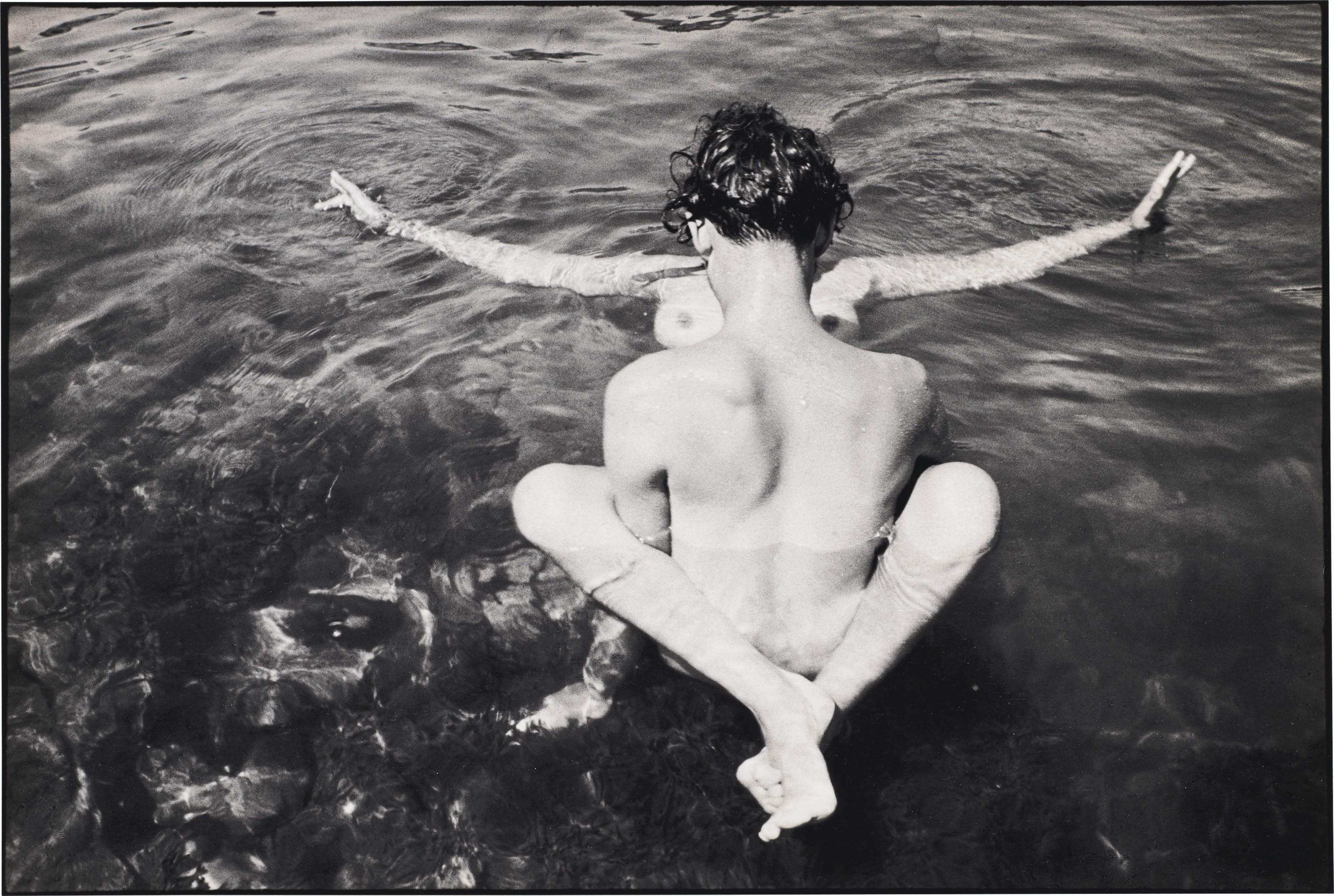 Henri Cartier–Bresson - Andre Pieyre de Mandiargues and Leonor Fini, Italy, 1933
