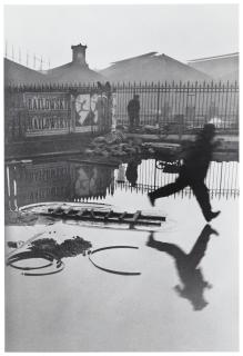 Henri Cartier–Bresson - Behind the Gare St. Lazare, Paris, 1932