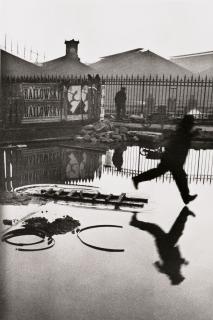 Henri Cartier–Bresson - Behind the Gare St. Lazare, Paris, 1932