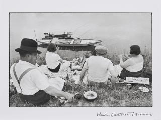 Henri Cartier-Bresson - On the banks of the Marne, 1938.