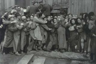 Henri Cartier-Bresson - Sale of Gold in the Last Days of Kuomintang, Shanghai, China, 1949