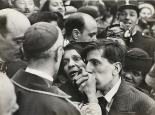 Henri Cartier-Bresson - \'The Visit Of Cardinal Pacelli, Montmartre, Paris\', 1938