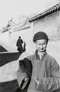 Henri Cartier-Bresson - Un eunuque de la Cour Impériale de la dernière Dynastie, Pékin, Chine