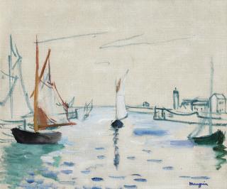 Henri Charles Manguin - Honfleur, Le Petit Port