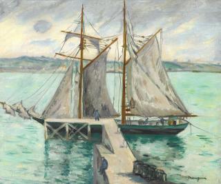 Henri Charles Manguin - La Goélette À La Trinité