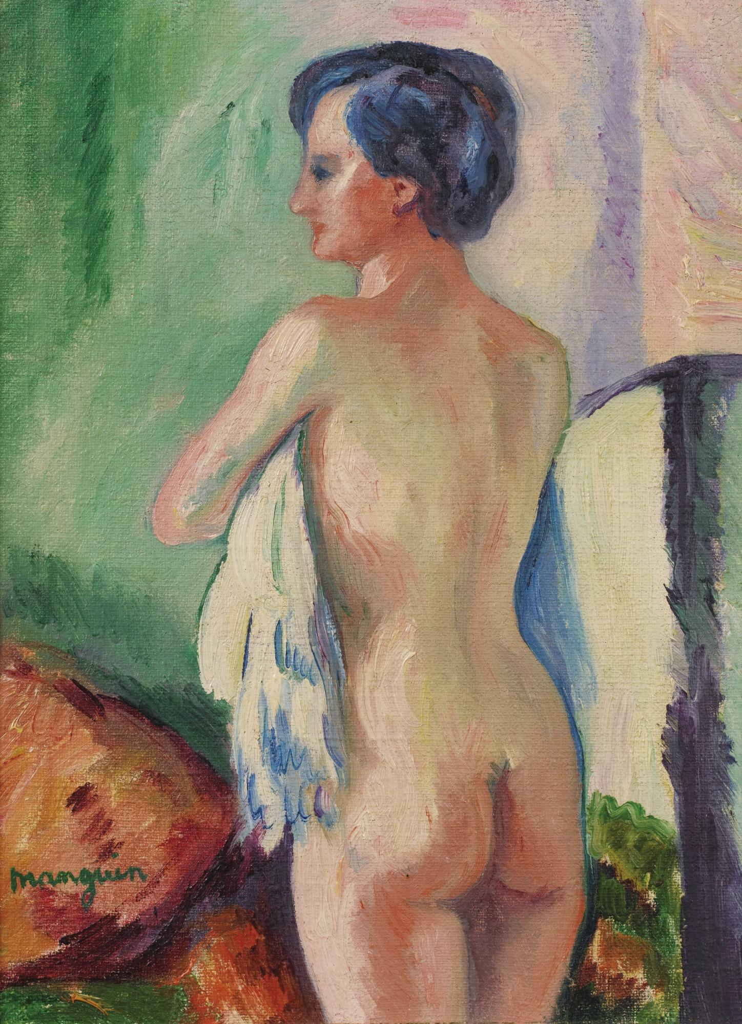 Henri Charles Manguin - Nu À La Serviette