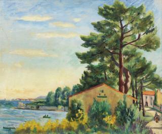 Henri Charles Manguin - Saint Tropez Vu De \