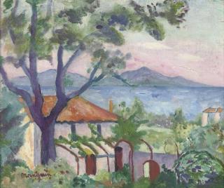 Henri Charles Manguin - Vue sur le golfe de Saint-Tropez