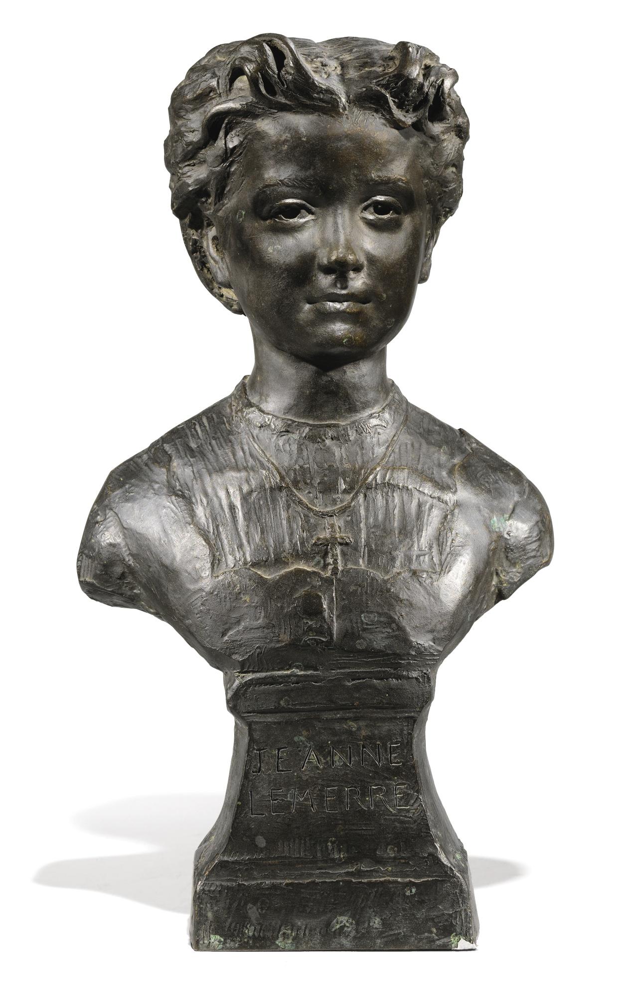 Henri Cros - Jeanne Lemerre (1868-1960), Circa 1875