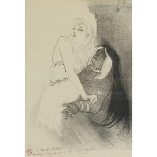 Henri De Toulouse-Lautrec - À La Renaissance : Sarah Bernard Dans Phèdre