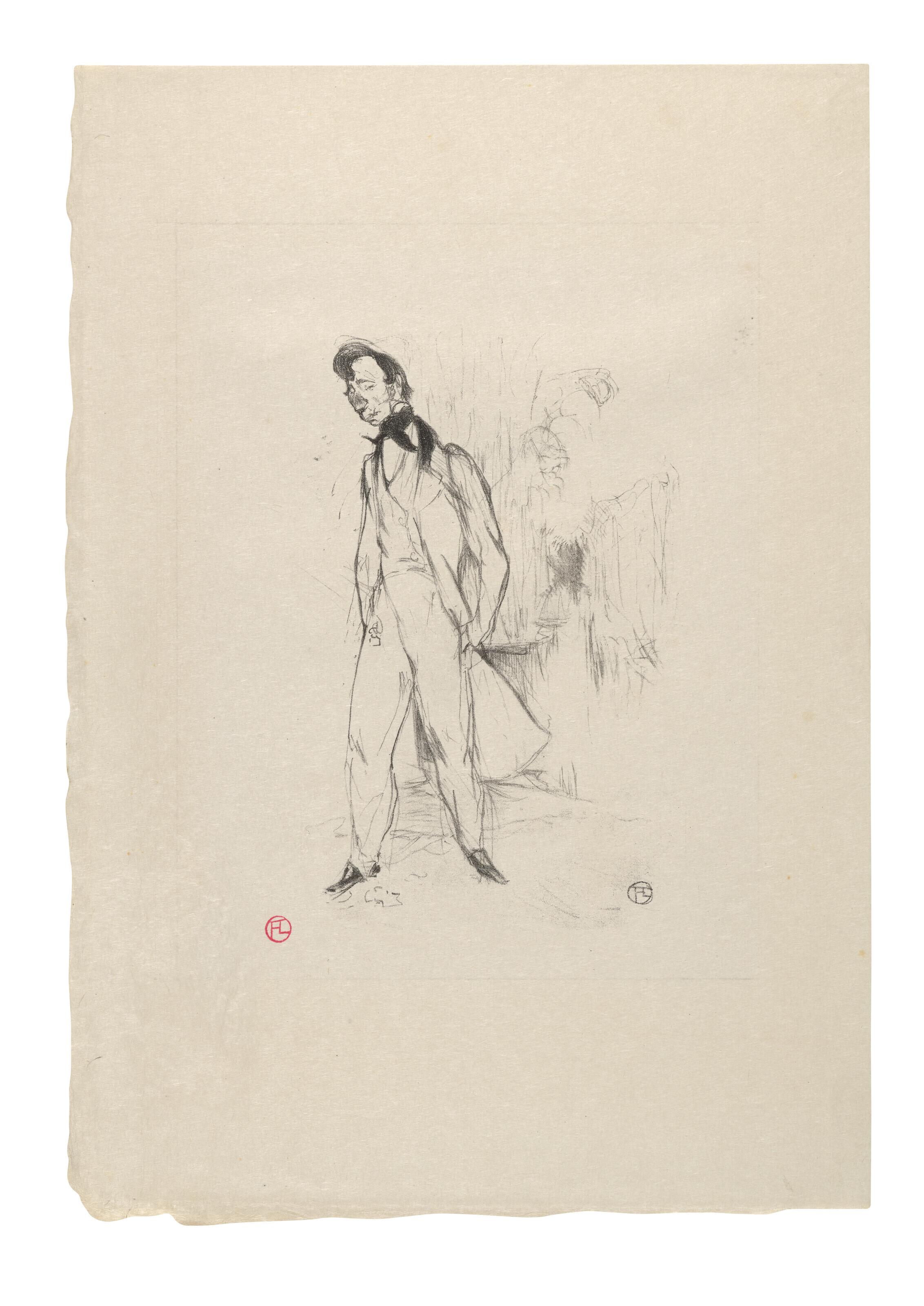 Henri De Toulouse-Lautrec - Adolphe - Le jeune homme triste