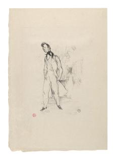 Henri De Toulouse-Lautrec - Adolphe - Le jeune homme triste
