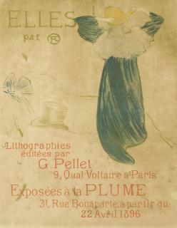 Henri De Toulouse-Lautrec - Affiche pour Elles (Wittrock 155; Delteil 179; Adriani 171)