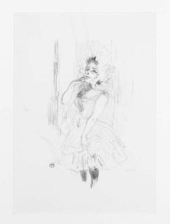 Henri De Toulouse-Lautrec - Anna Held, dans Toutes ces dames au théâtre (D. 100; W. 88; Adr. 112)