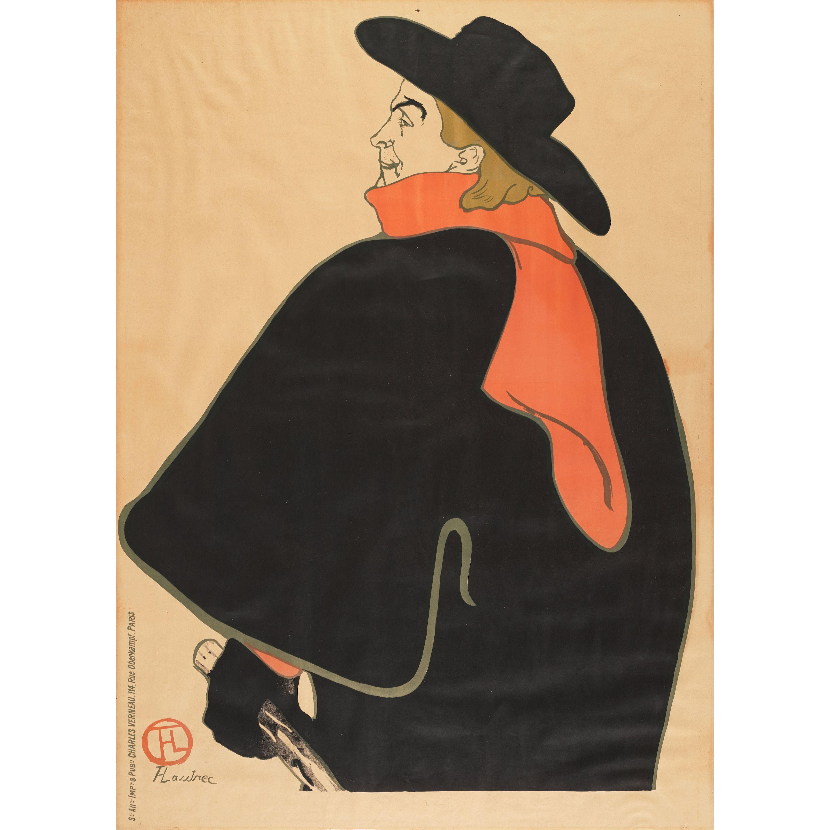 Henri De Toulouse-Lautrec - Aristide Bruant dans son cabaret