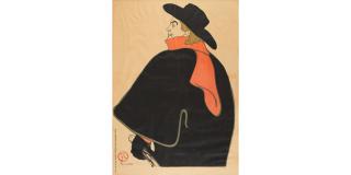 Henri De Toulouse-Lautrec - Aristide Bruant dans son cabaret