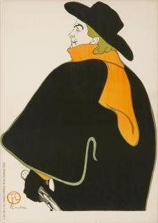 Henri de Toulouse-Lautrec - Aristide Bruant, dans son cabaret