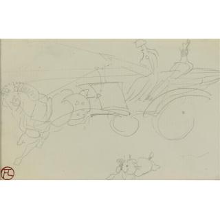 Henri De Toulouse-Lautrec - Attelage