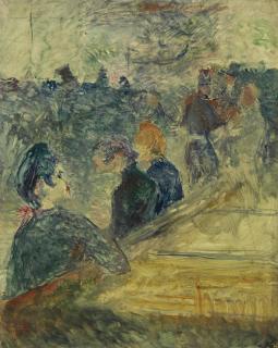 Henri De Toulouse-Lautrec - Au bal du Moulin de la Galette