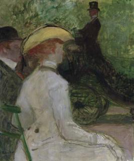 Henri de Toulouse-Lautrec - Au Bois de Boulogne
