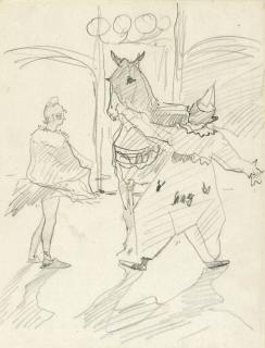 Henri De Toulouse-Lautrec - Au Cirque: Dans Les Coulisses 