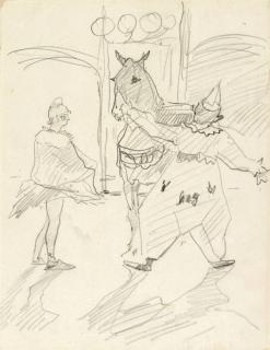 Henri De Toulouse-Lautrec - Au Cirque: Dans Les Coulisses